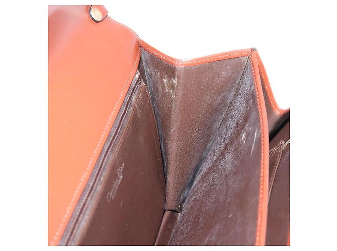 Borsa Christian Dior in pelle marrone e oro autentica ep15988 D'oro - vista 20