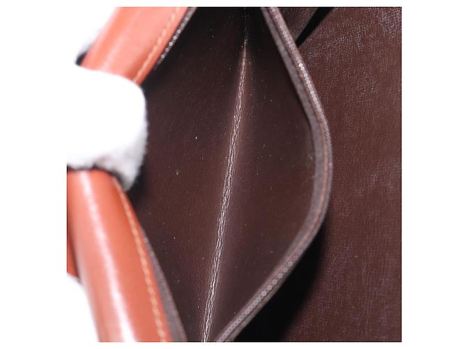 Borsa Christian Dior in pelle marrone e oro autentica ep15988 D'oro - vista 23