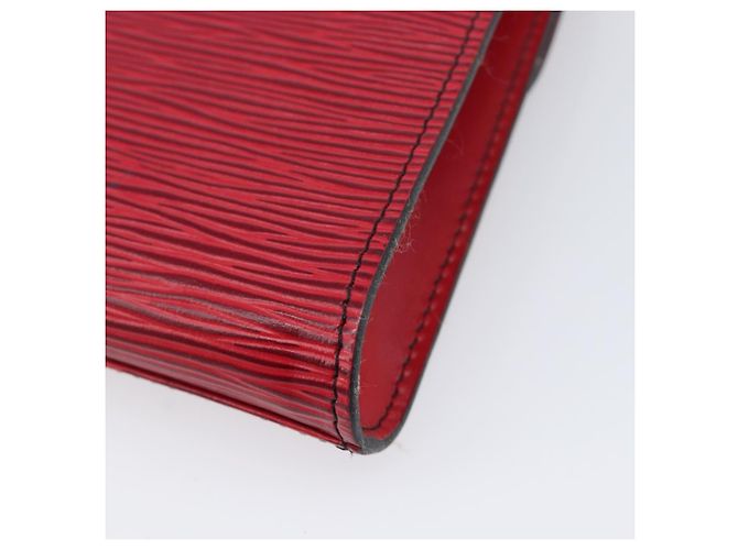 LOUIS VUITTON Epi Art Deco Clutch Bag Red M52637 LV Auth ep16193 Rot - Ansicht 11