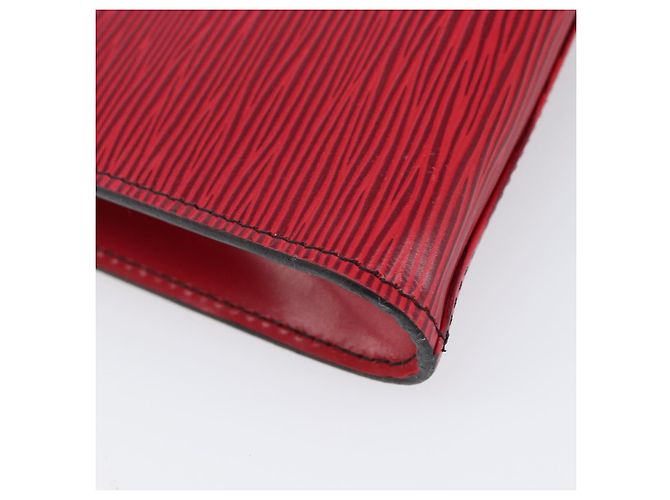 LOUIS VUITTON Epi Art Deco Clutch Bag Red M52637 LV Auth ep16193 Rot - Ansicht 12