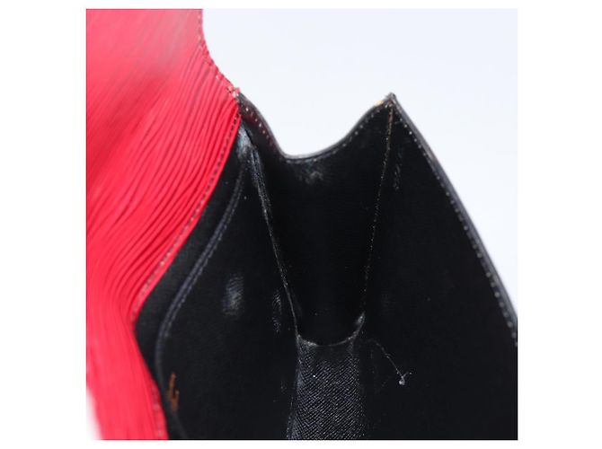 LOUIS VUITTON Epi Art Deco Clutch Bag Red M52637 LV Auth ep16193 Rot - Ansicht 17