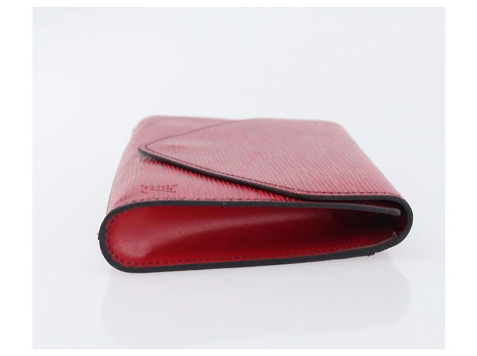 LOUIS VUITTON Epi Art Deco Clutch Bag Red M52637 LV Auth ep16193 Rot - Ansicht 4