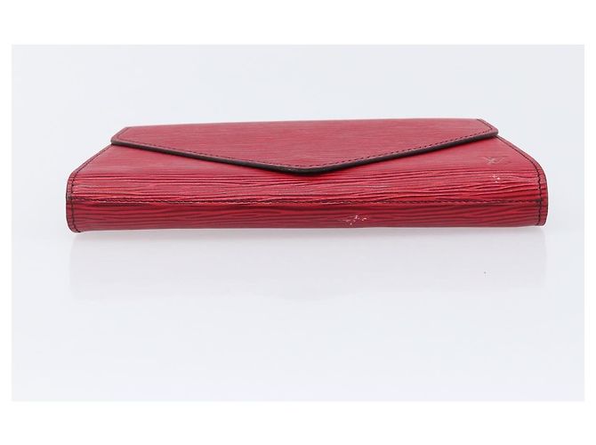 LOUIS VUITTON Epi Art Deco Clutch Bag Red M52637 LV Auth ep16193 Rot - Ansicht 7
