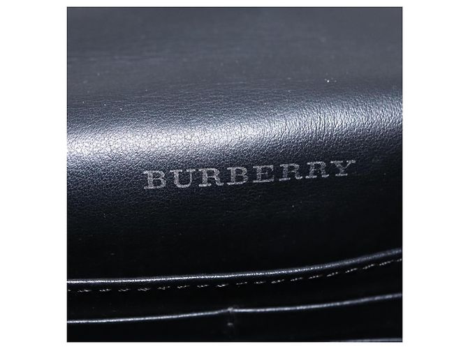 Borsa a tracolla BURBERRY Nova Check Canvas Green Silver Auth ka6391A Argento Verde - vista 17