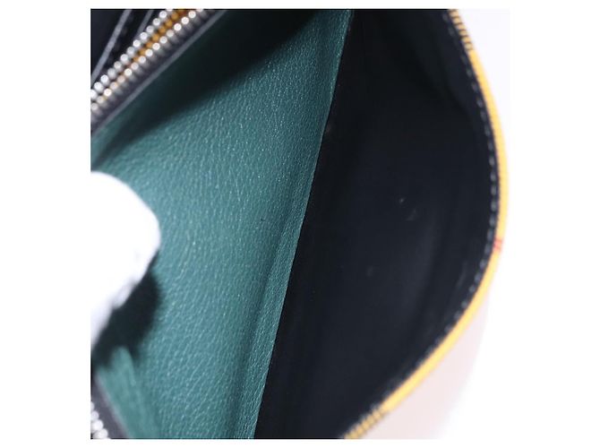 Borsa a tracolla BURBERRY Nova Check Canvas Green Silver Auth ka6391A Argento Verde - vista 23