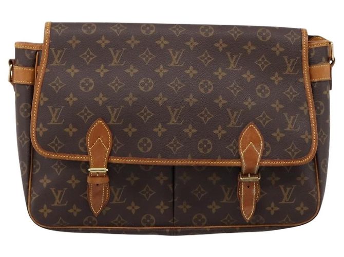 LOUIS VUITTON Monogram Gibeciere GM Shoulder Bag M42246 LV Auth ka6404 Monogramma - vista 13
