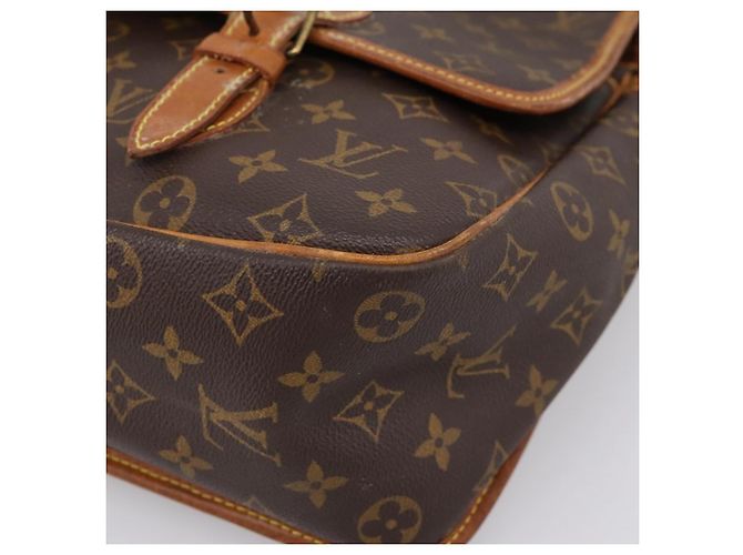 LOUIS VUITTON Monogram Gibeciere GM Shoulder Bag M42246 LV Auth ka6404 Monogramma - vista 15