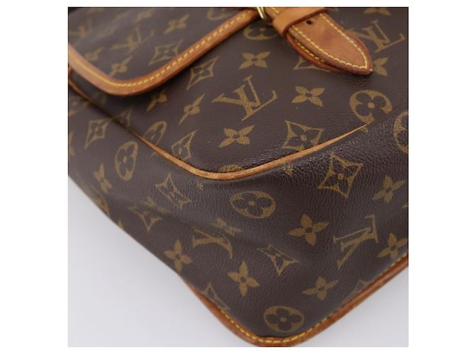 LOUIS VUITTON Monogram Gibeciere GM Shoulder Bag M42246 LV Auth ka6404 Monogramma - vista 16