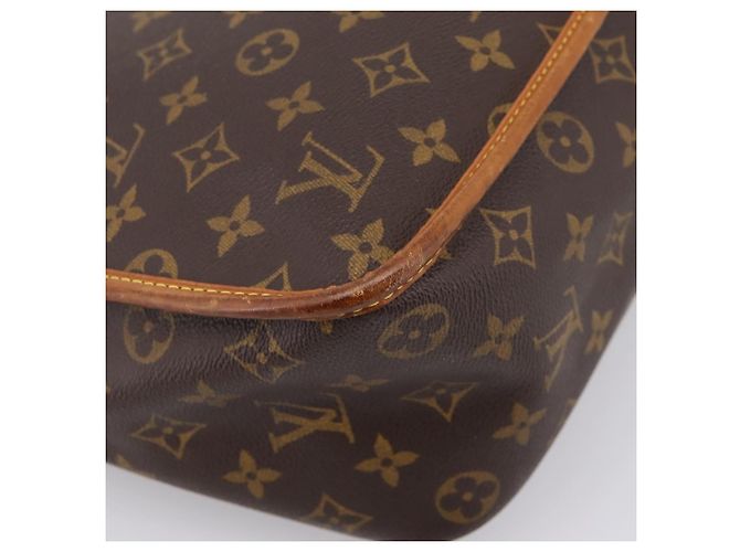 LOUIS VUITTON Monogram Gibeciere GM Shoulder Bag M42246 LV Auth ka6404 Monogramma - vista 18