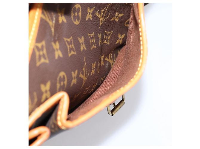 LOUIS VUITTON Monogram Gibeciere GM Shoulder Bag M42246 LV Auth ka6404 Monogramma - vista 26