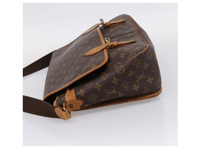 LOUIS VUITTON Monogram Gibeciere GM Shoulder Bag M42246 LV Auth ka6404 Monogramma - vista 3