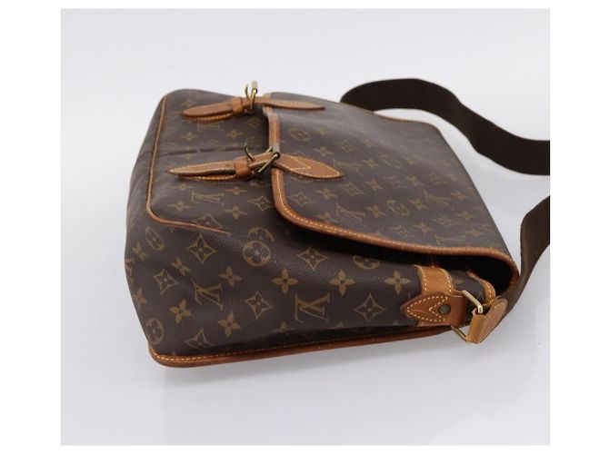 LOUIS VUITTON Monogram Gibeciere GM Shoulder Bag M42246 LV Auth ka6404 Monogramma - vista 4