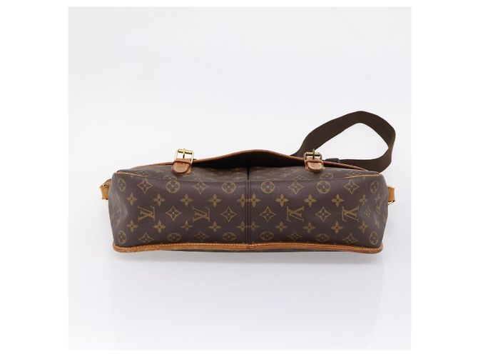 LOUIS VUITTON Monogram Gibeciere GM Shoulder Bag M42246 LV Auth ka6404 Monogramma - vista 5