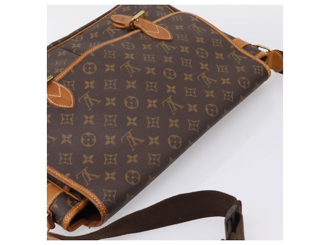 LOUIS VUITTON Monogram Gibeciere GM Shoulder Bag M42246 LV Auth ka6404 Monogramma - vista 6