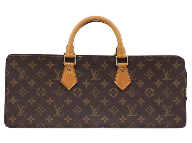 LOUIS VUITTON Monogram Sac Triangle Hand Bag M51360 LV Auth gh2339A - view 13