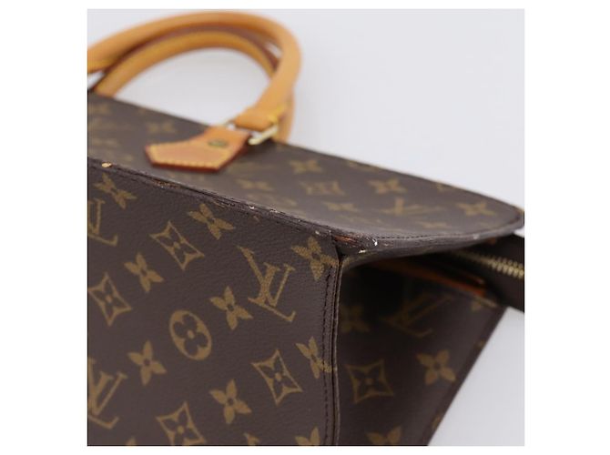 LOUIS VUITTON Monogram Sac Triangle Hand Bag M51360 LV Auth gh2339A - view 14