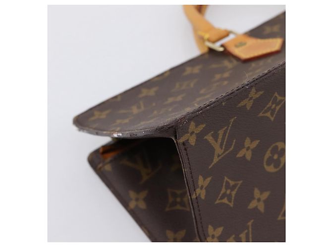 LOUIS VUITTON Monogram Sac Triangle Hand Bag M51360 LV Auth gh2339A - view 15