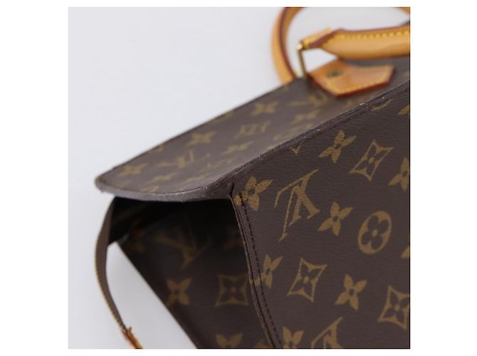 LOUIS VUITTON Monogram Sac Triangle Hand Bag M51360 LV Auth gh2339A - view 17