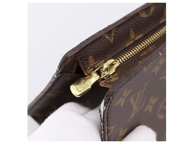 LOUIS VUITTON Monogram Sac Triangle Hand Bag M51360 LV Auth gh2339A - view 20