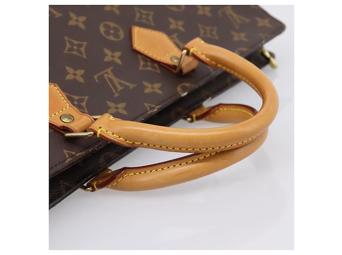 LOUIS VUITTON Monogram Sac Triangle Hand Bag M51360 LV Auth gh2339A - view 7
