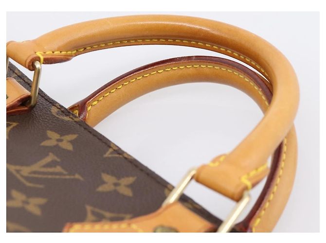 LOUIS VUITTON Monogram Sac Triangle Hand Bag M51360 LV Auth gh2339A - view 8