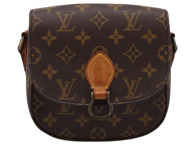 LOUIS VUITTON Monogram Saint Cloud PM Shoulder Bag M51244 LV Auth ep16039 Monograma - vista 13