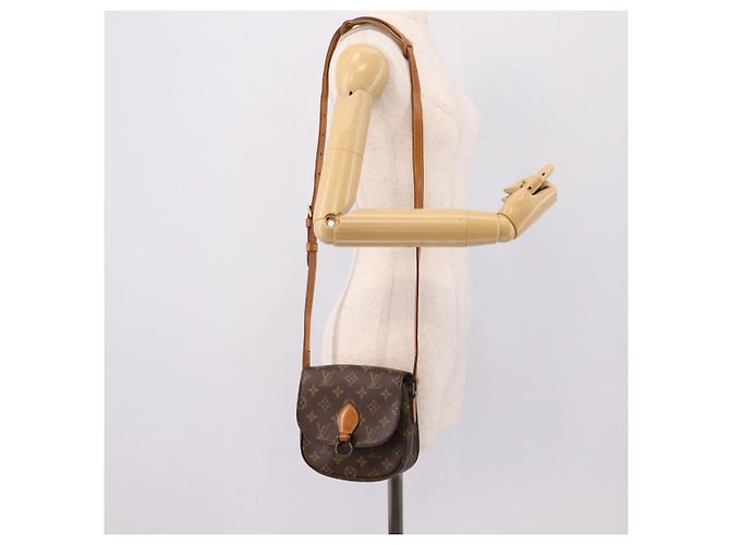 LOUIS VUITTON Monogram Saint Cloud PM Shoulder Bag M51244 LV Auth ep16039 Monograma - vista 26
