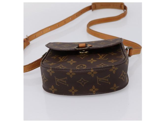 LOUIS VUITTON Monogram Saint Cloud PM Shoulder Bag M51244 LV Auth ep16039 Monograma - vista 5