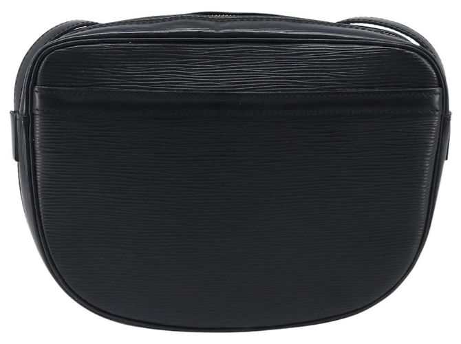 Borsa a tracolla LOUIS VUITTON Epi Jeune Fille MM Nera M52152 LV Auth ep16038A Nero - vista 2