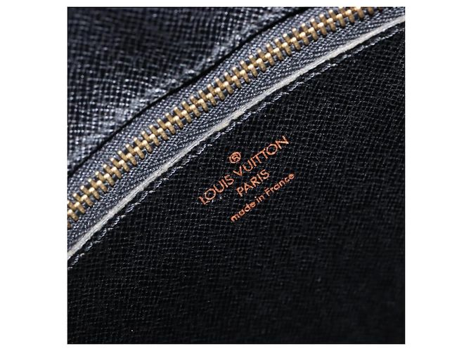 Borsa a tracolla LOUIS VUITTON Epi Jeune Fille MM Nera M52152 LV Auth ep16038A Nero - vista 20
