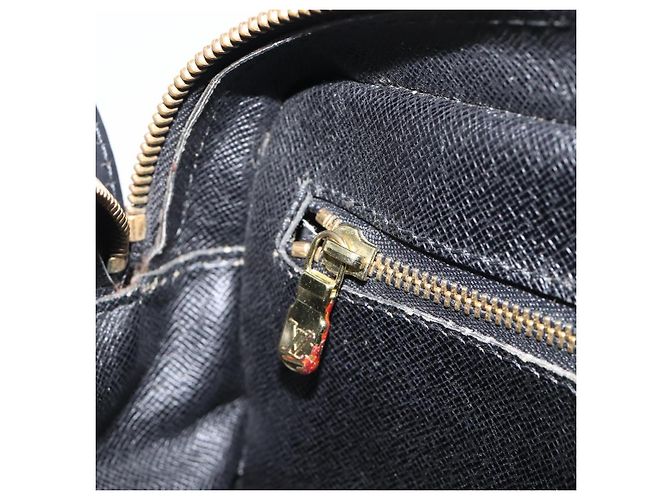 Borsa a tracolla LOUIS VUITTON Epi Jeune Fille MM Nera M52152 LV Auth ep16038A Nero - vista 23