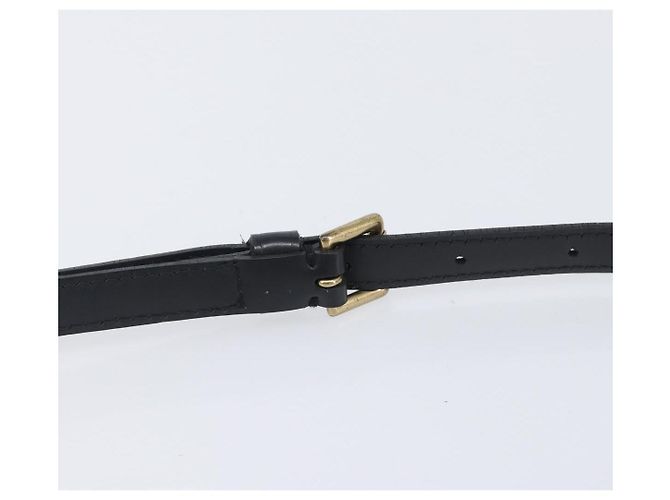 Borsa a tracolla LOUIS VUITTON Epi Jeune Fille MM Nera M52152 LV Auth ep16038A Nero - vista 9
