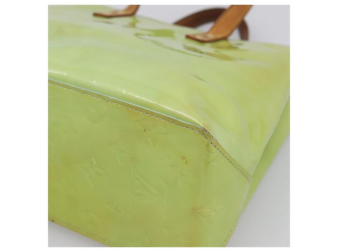 Borsa LOUIS VUITTON Monogram Vernis Reade PM Peppermint M91307 LV Auth ep16109 Verde - vista 14