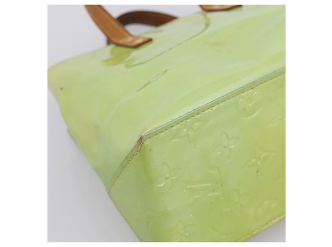 Borsa LOUIS VUITTON Monogram Vernis Reade PM Peppermint M91307 LV Auth ep16109 Verde - vista 15