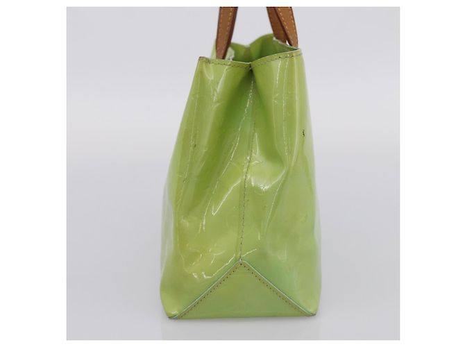 Borsa LOUIS VUITTON Monogram Vernis Reade PM Peppermint M91307 LV Auth ep16109 Verde - vista 3