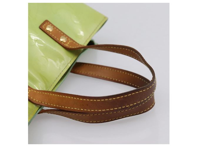 Borsa LOUIS VUITTON Monogram Vernis Reade PM Peppermint M91307 LV Auth ep16109 Verde - vista 7