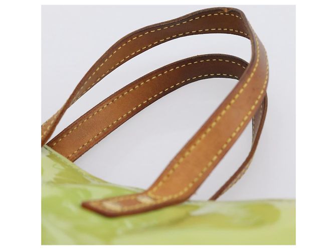 Borsa LOUIS VUITTON Monogram Vernis Reade PM Peppermint M91307 LV Auth ep16109 Verde - vista 8