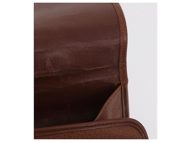 Borsa a mano Burberrys in pelle 2way Marrone Oro Auth ep16217 D'oro - vista 25