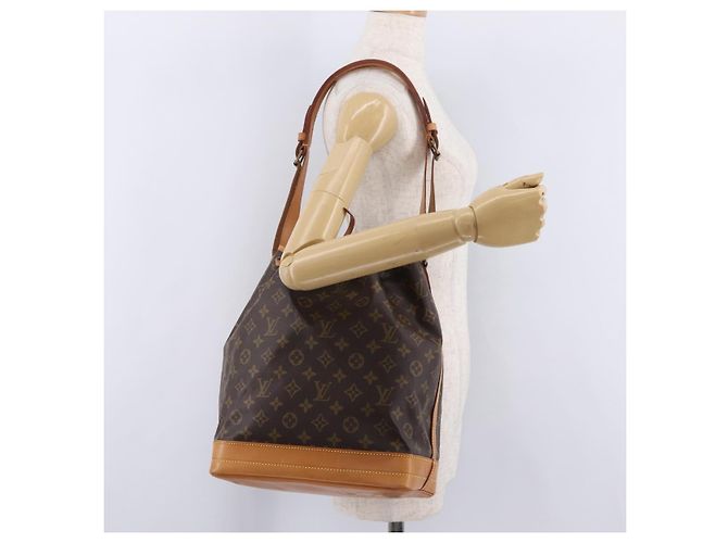 LOUIS VUITTON Borsa a tracolla Monogram Noe M42224 LV Auth 202593V Monogramma - vista 25