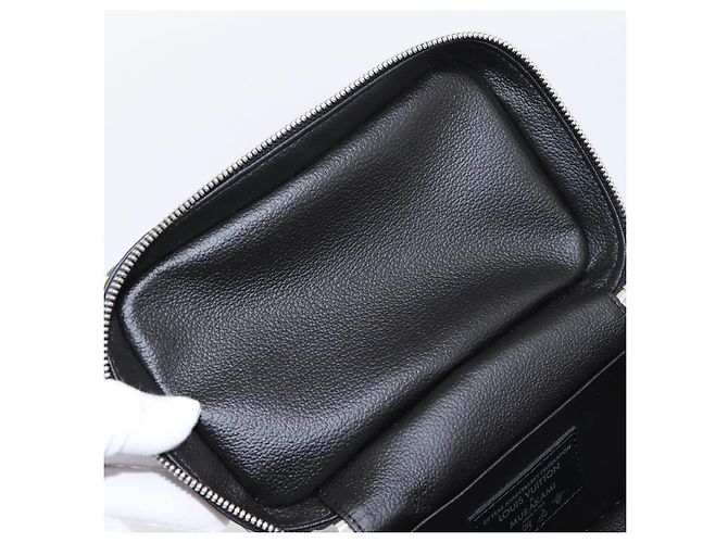 LOUIS VUITTON Monogram Multicolor Nice Mini Pouch Black M13747 LV Auth mr2917SM Schwarz - Ansicht 9