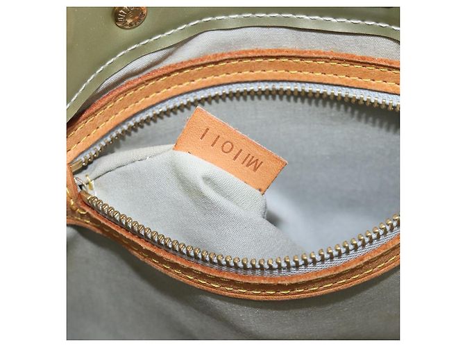 Borsa a mano LOUIS VUITTON Monogram Vernis Reade PM Gris M91145 LV Auth bs37346 Grigio - vista 12
