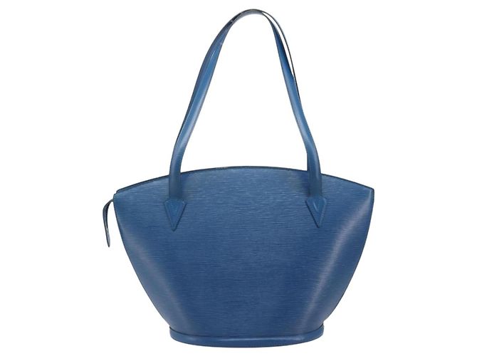 LOUIS VUITTON Epi Saint Jacques Shopping Shoulder Bag Blue M52275 Auth ep16132 - vista 2