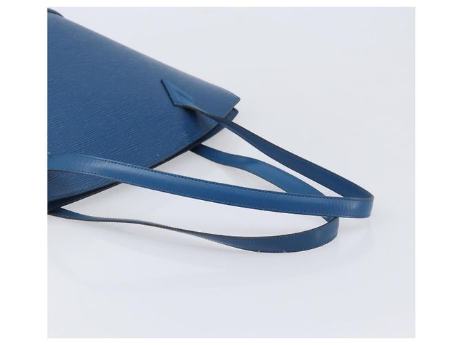 LOUIS VUITTON Epi Saint Jacques Shopping Shoulder Bag Blue M52275 Auth ep16132 - vista 7