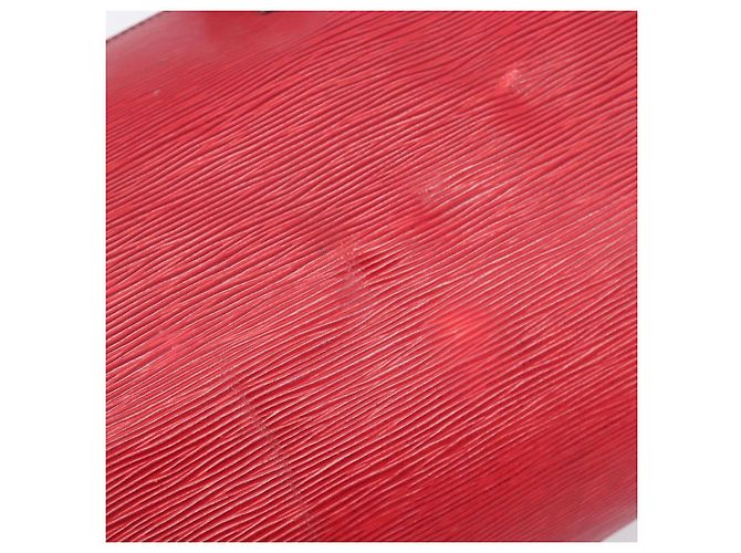 LOUIS VUITTON Epi Speedy 35 Hand Bag Castilian Red M42997 LV Auth 199412 Rosso - vista 10