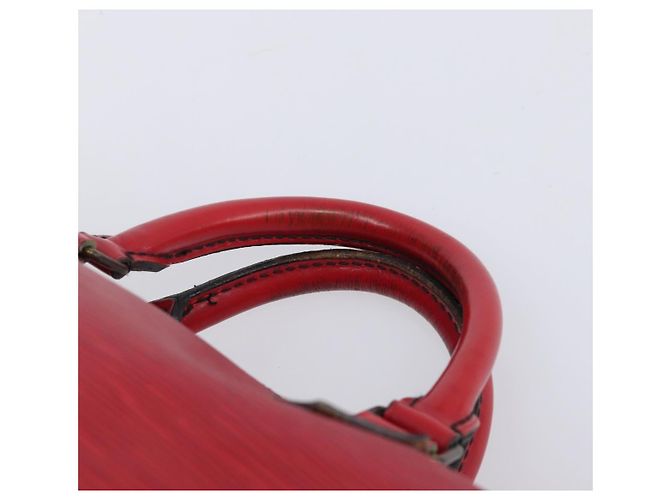 LOUIS VUITTON Epi Speedy 35 Hand Bag Castilian Red M42997 LV Auth 199412 Rosso - vista 14