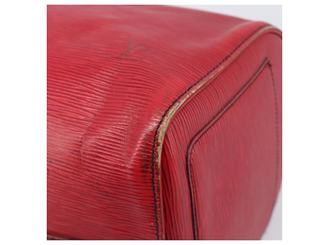 LOUIS VUITTON Epi Speedy 35 Hand Bag Castilian Red M42997 LV Auth 199412 Rosso - vista 15