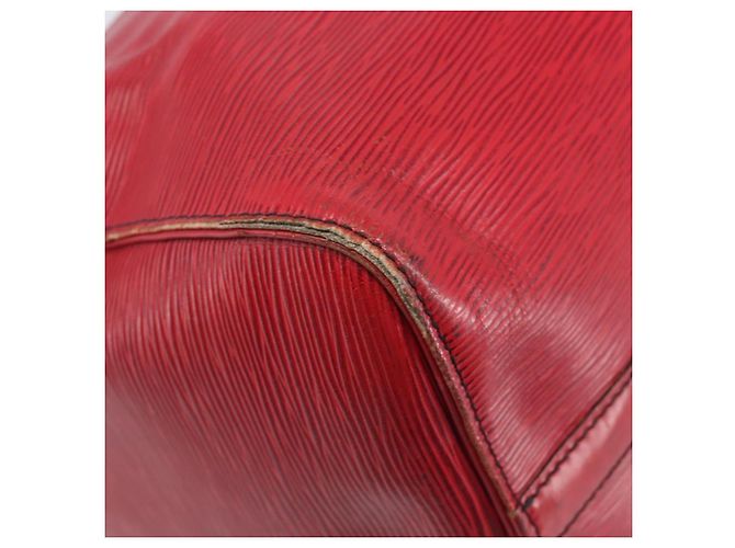 LOUIS VUITTON Epi Speedy 35 Hand Bag Castilian Red M42997 LV Auth 199412 Rosso - vista 16