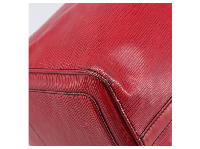 LOUIS VUITTON Epi Speedy 35 Hand Bag Castilian Red M42997 LV Auth 199412 Rosso - vista 18