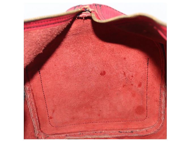 LOUIS VUITTON Epi Speedy 35 Hand Bag Castilian Red M42997 LV Auth 199412 Rosso - vista 23