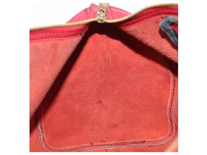LOUIS VUITTON Epi Speedy 35 Hand Bag Castilian Red M42997 LV Auth 199412 Rosso - vista 24